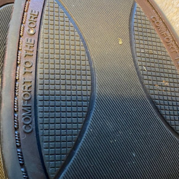 Croft & Barrow Men's Core Technology Black Leather Loafer Shoes Size 9 1/2 Med - Picture 10 of 10